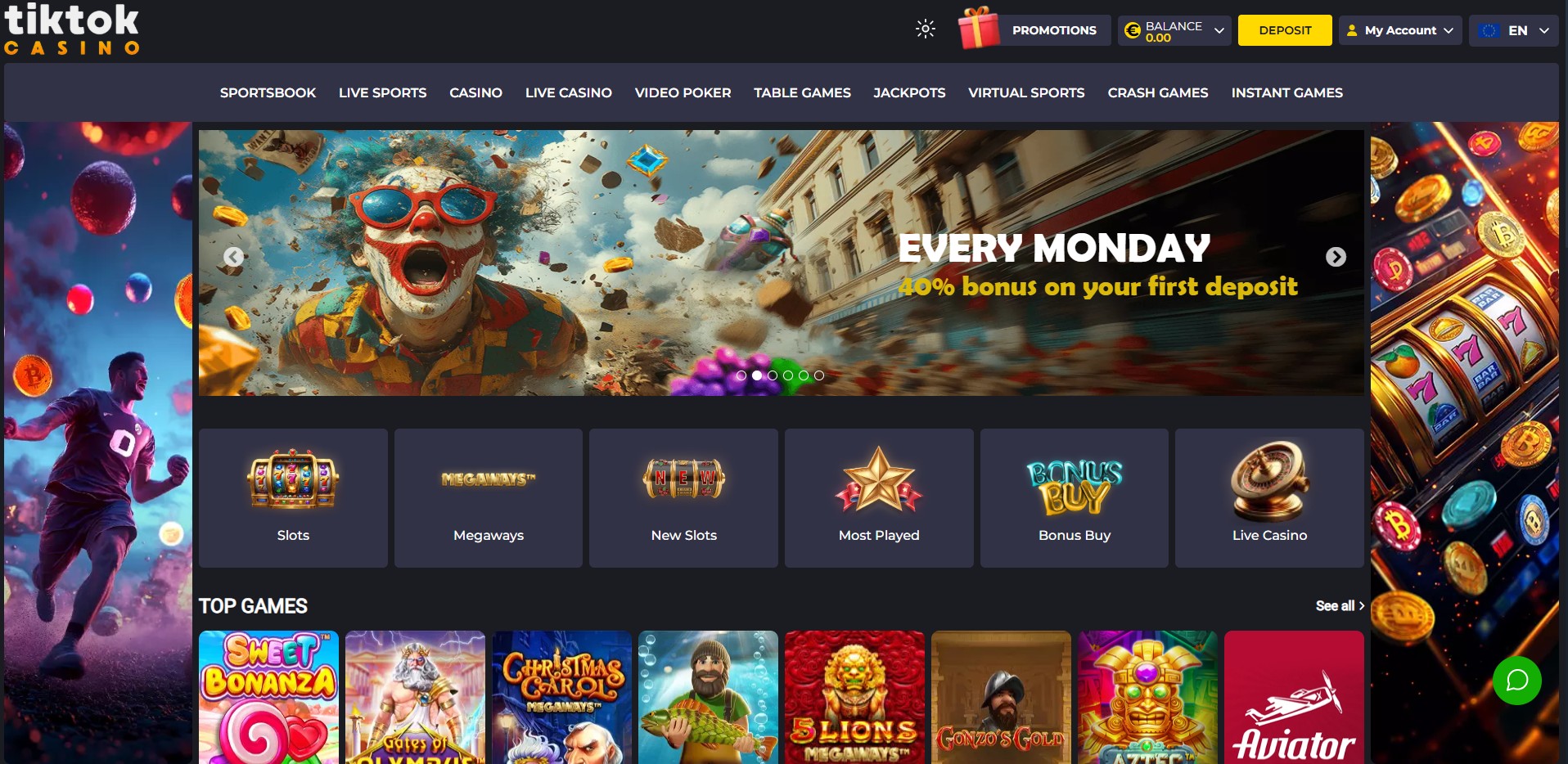 Tiktok casino Screenshot 1