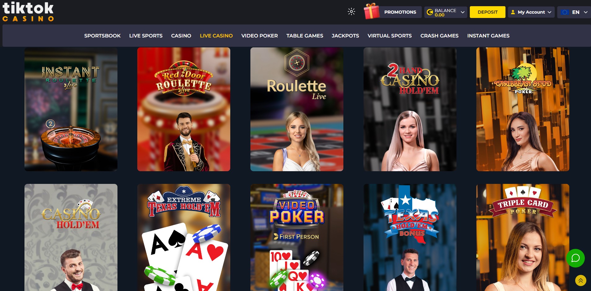 Tiktok casino Screenshot 3