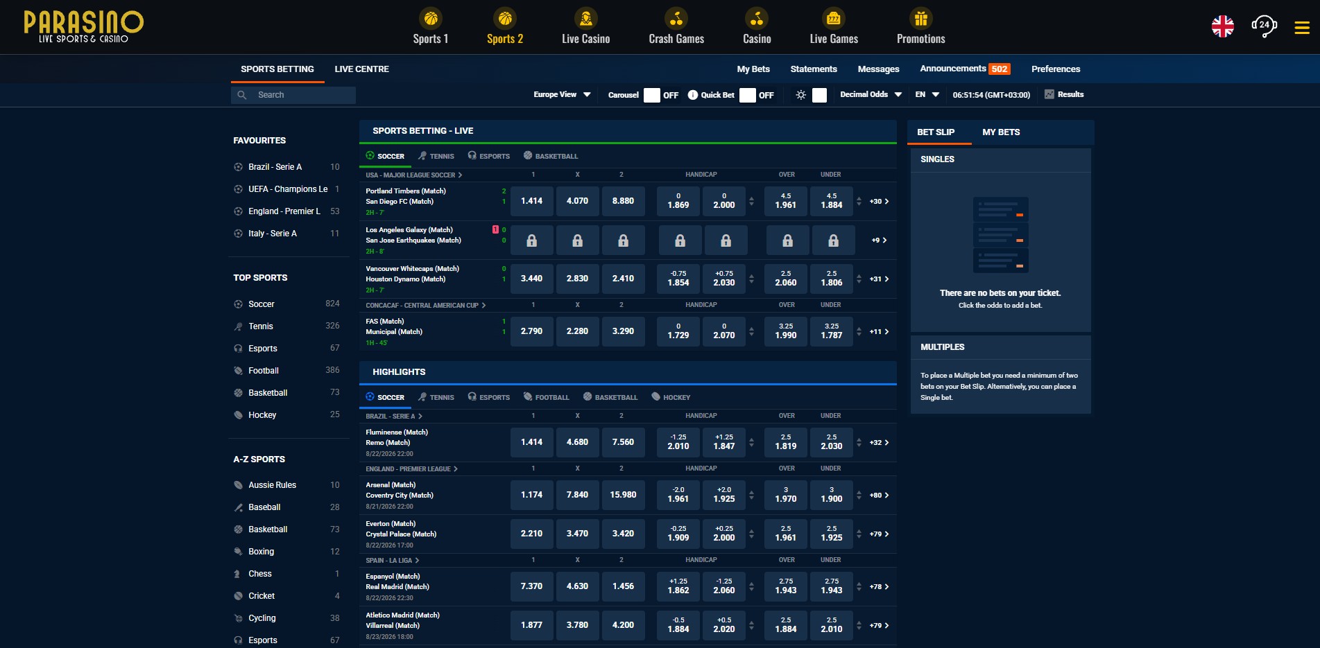 Parasino Screenshot 2
